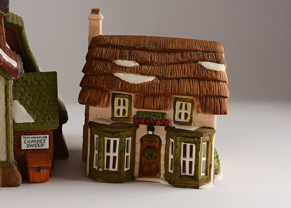 Retail Shops from the Dept. 56 Dickens’ Village Series