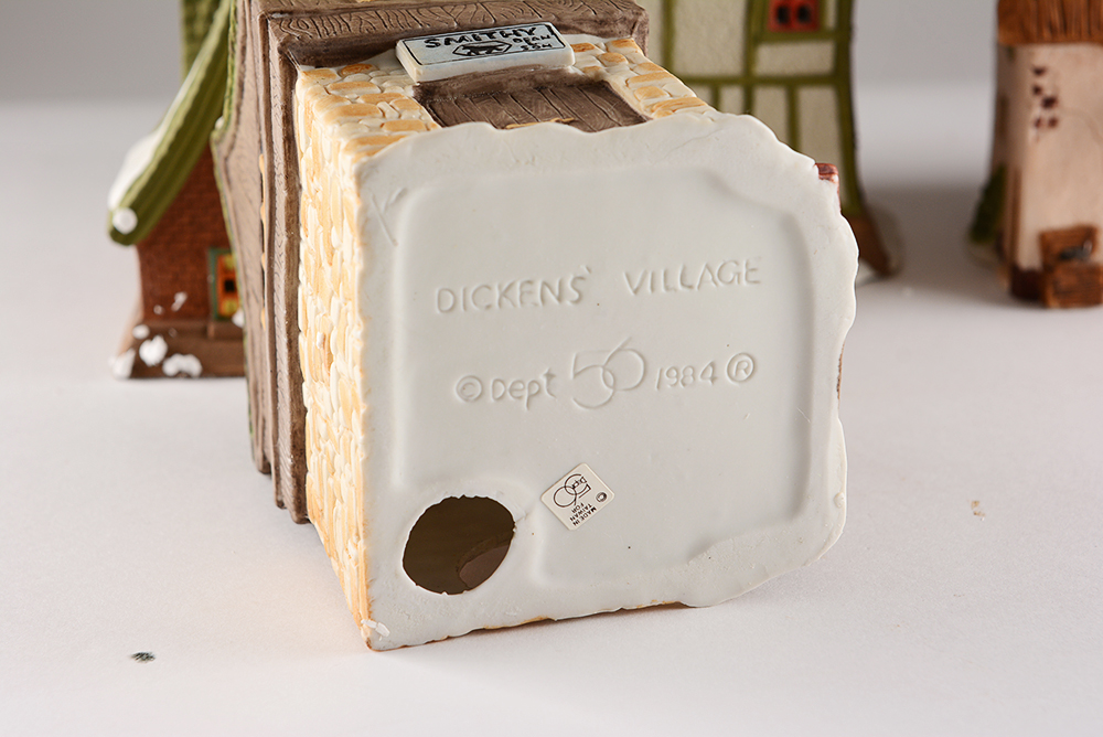 Retail Shops from the Dept. 56 Dickens’ Village Series