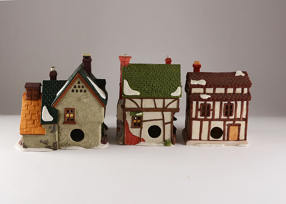Food Shops from the Dept 56 Dickens’ Village Series
