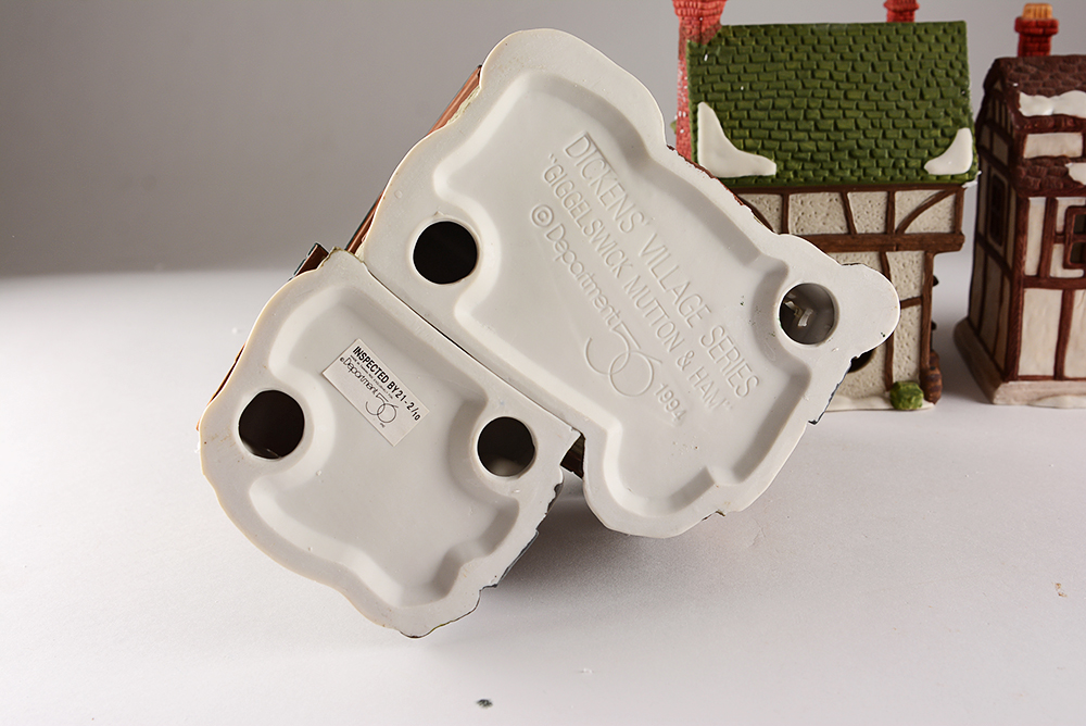 Food Shops from the Dept 56 Dickens’ Village Series