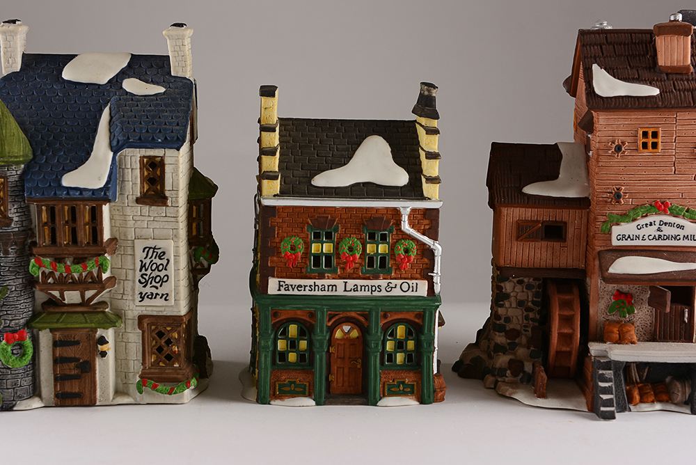 Shops from the Dept 56 Dickens’ Village Series