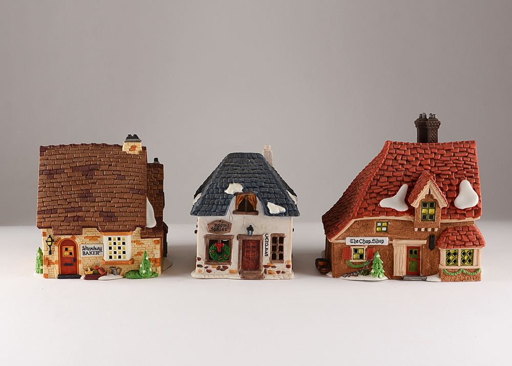 Manufacturing Shops from the Dept 56 Dickens’ Village Series