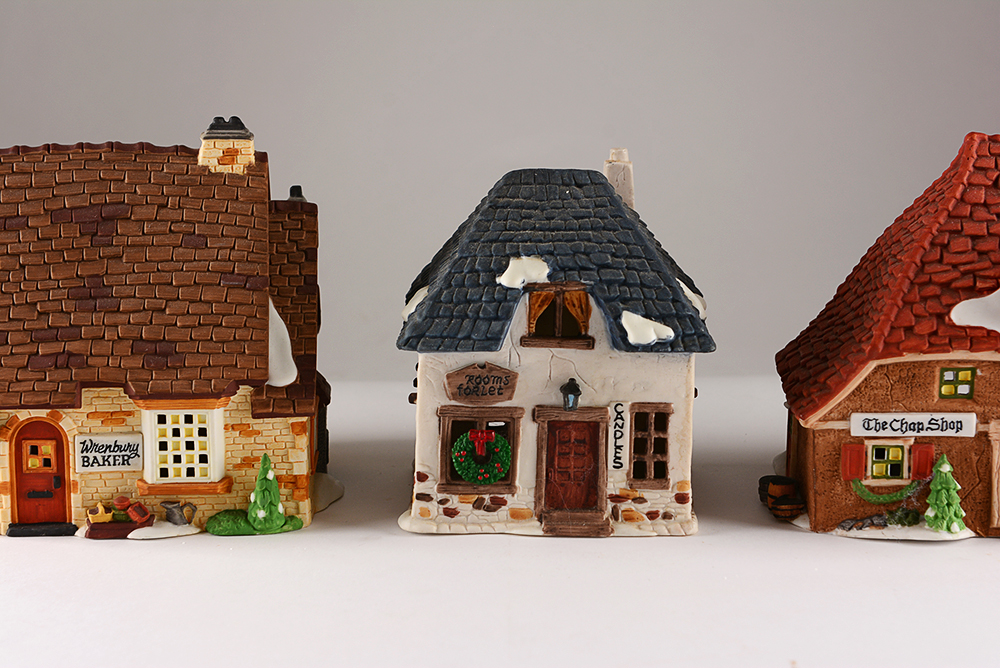 Manufacturing Shops from the Dept 56 Dickens’ Village Series