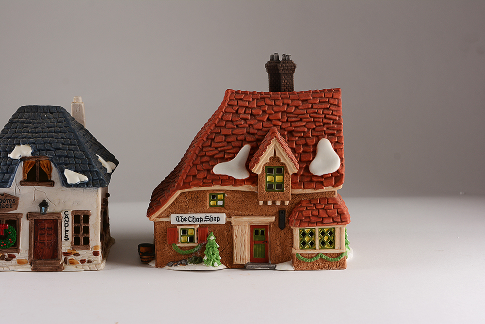 Manufacturing Shops from the Dept 56 Dickens’ Village Series