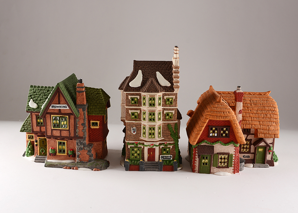 Cottages from the Dept. 56 Dickens’ Village Series