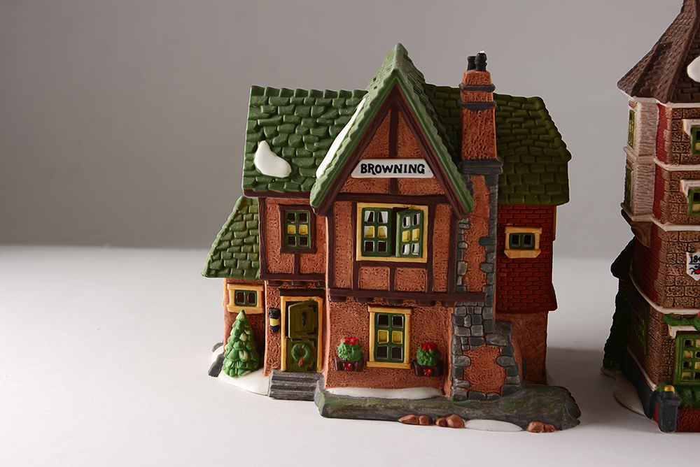 Cottages from the Dept. 56 Dickens’ Village Series