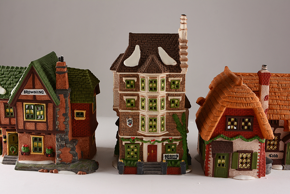Cottages from the Dept. 56 Dickens’ Village Series