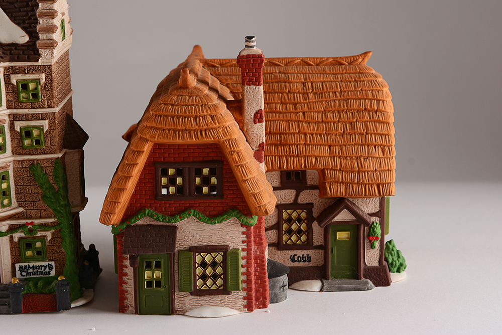 Cottages from the Dept. 56 Dickens’ Village Series