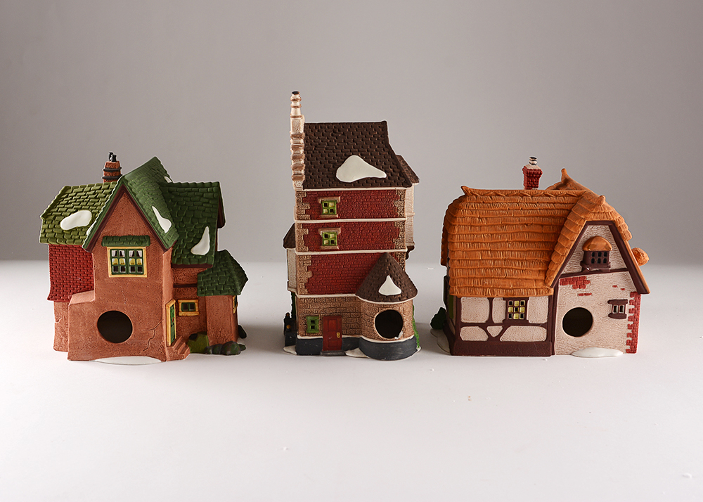 Cottages from the Dept. 56 Dickens’ Village Series
