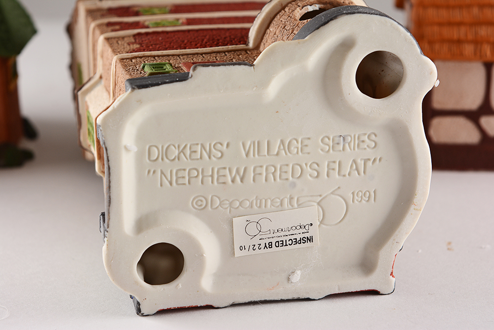 Cottages from the Dept. 56 Dickens’ Village Series