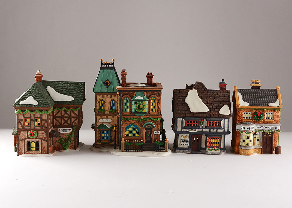 Artisan Shops from the Dept. 56 Dickens’ Village Series
