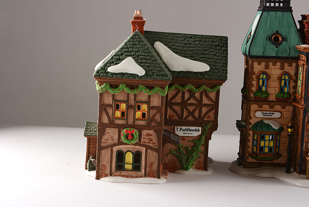 Artisan Shops from the Dept. 56 Dickens’ Village Series