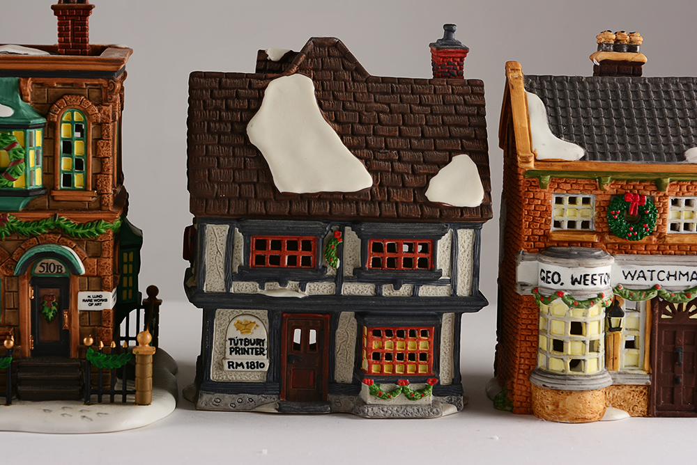 Artisan Shops from the Dept. 56 Dickens’ Village Series