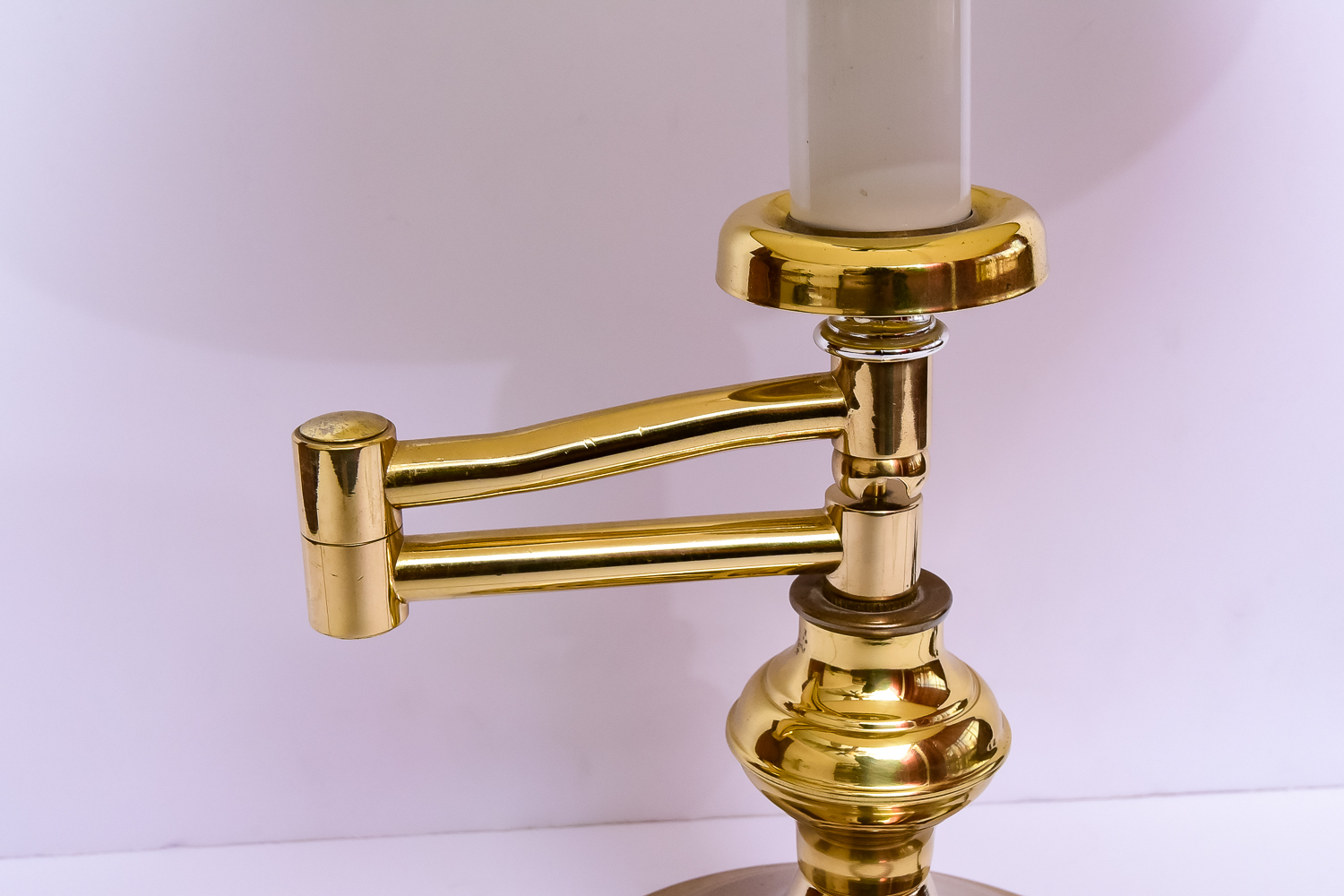 Brass Tone Desk Lamp