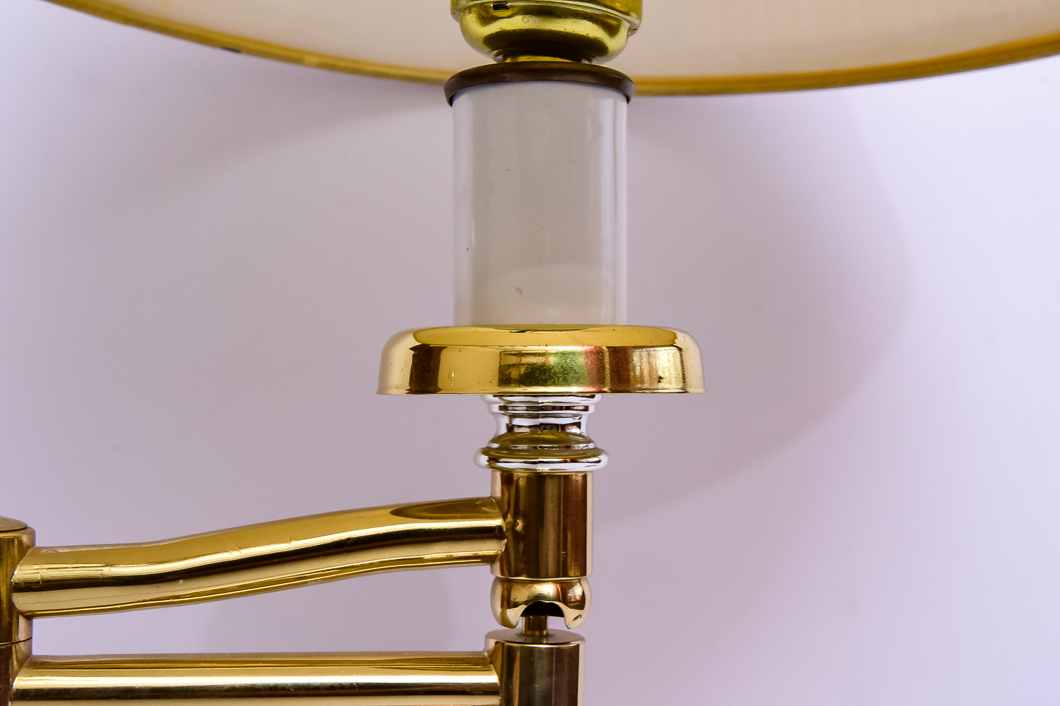 Brass Tone Desk Lamp