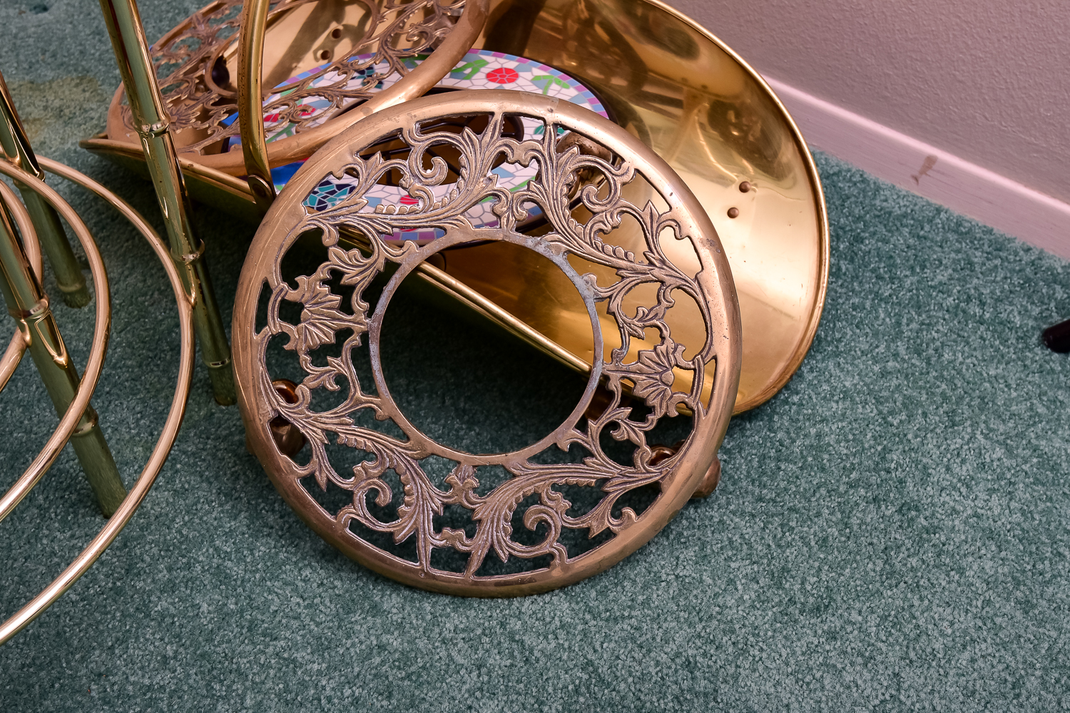 Nesting Tables and Decor