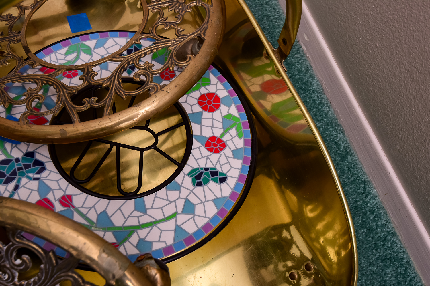 Nesting Tables and Decor