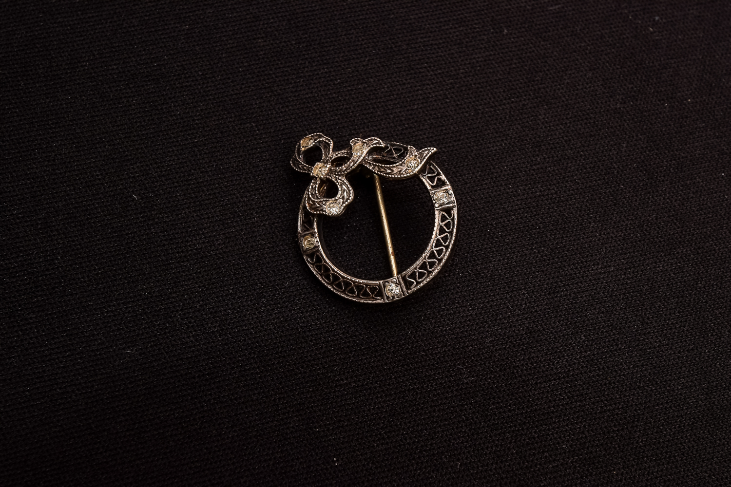 Vintage Silver Pin Duo