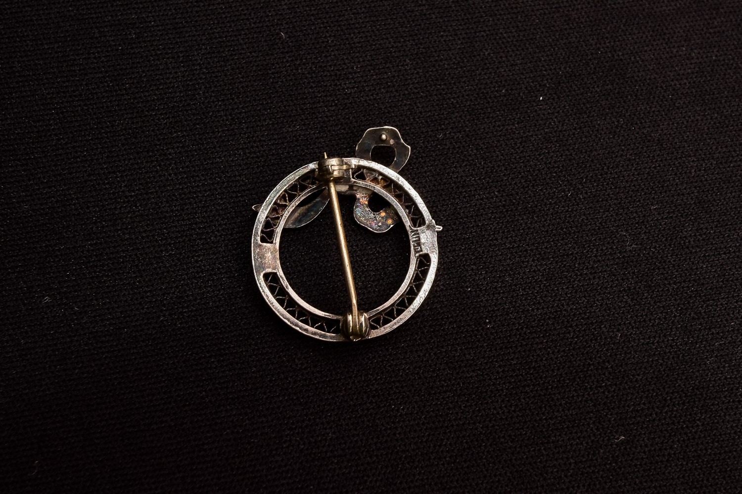 Vintage Silver Pin Duo