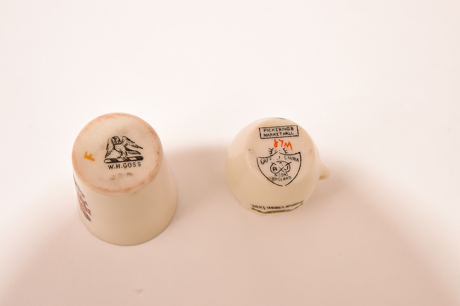 English Miniature Cups and Mugs