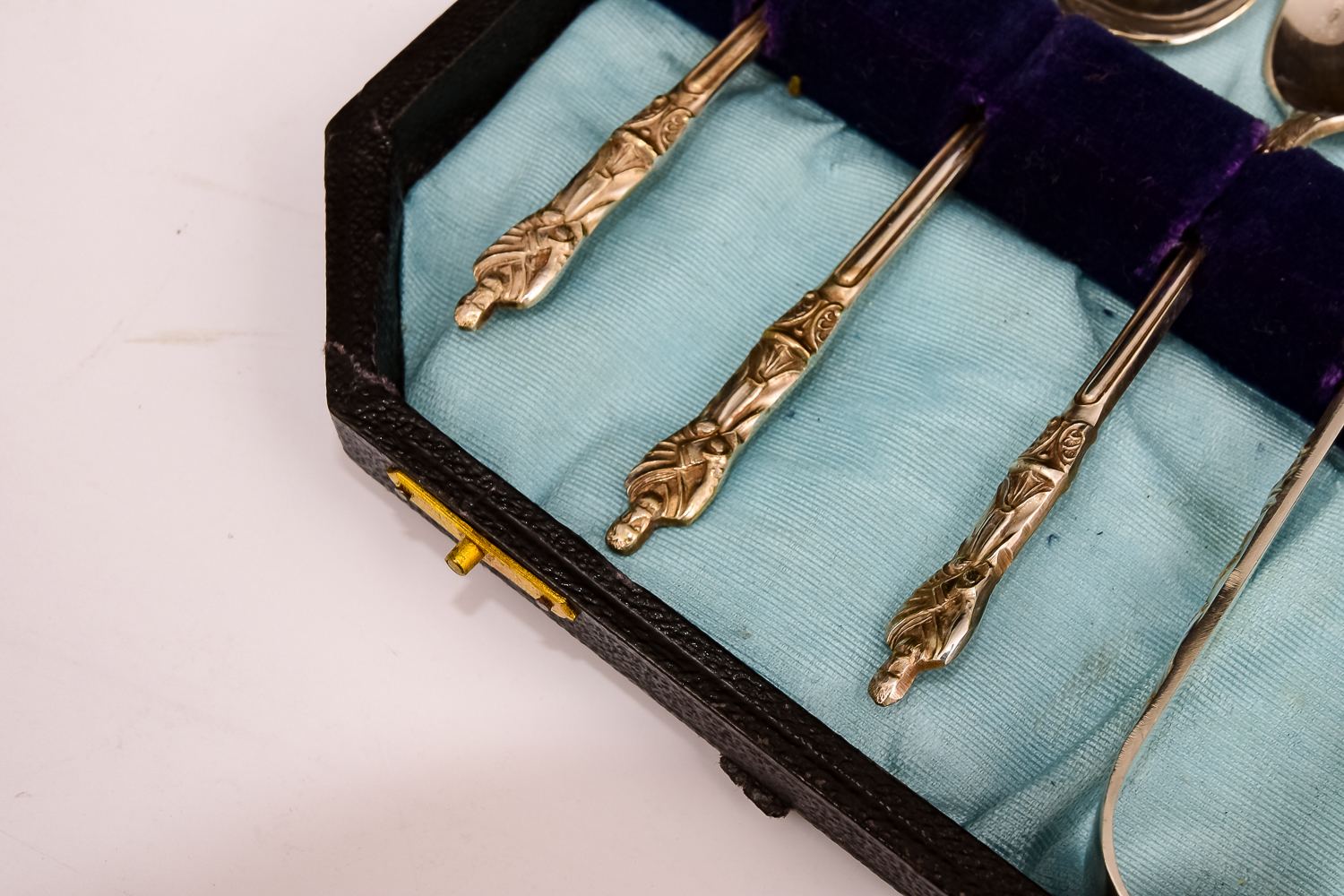 EPNS Spoons and Tong Set