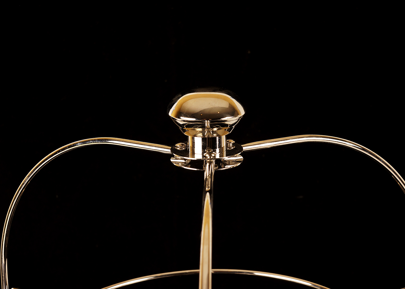 Metal Three Tiered Afternoon Tea Caddy