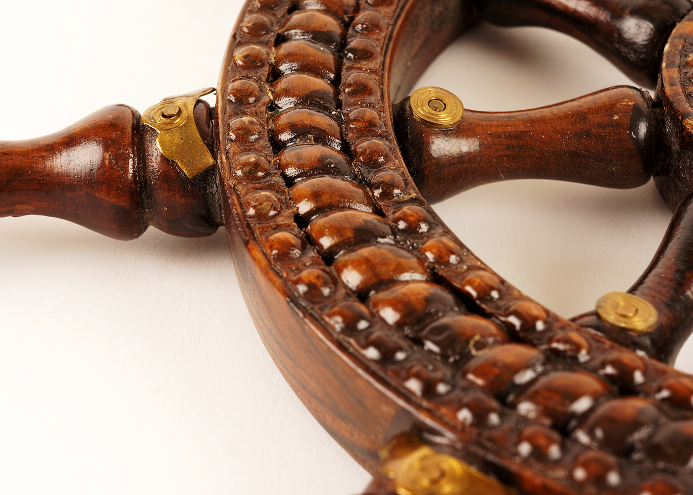 Wooden Ship Wheel Wall Art