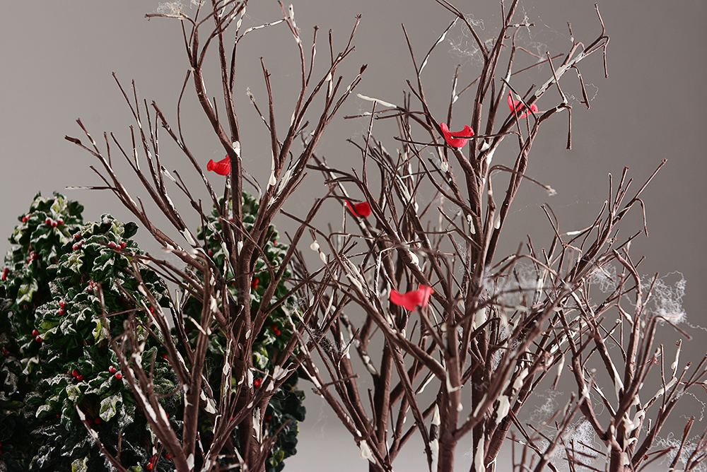 Miniature Porcelain Trees