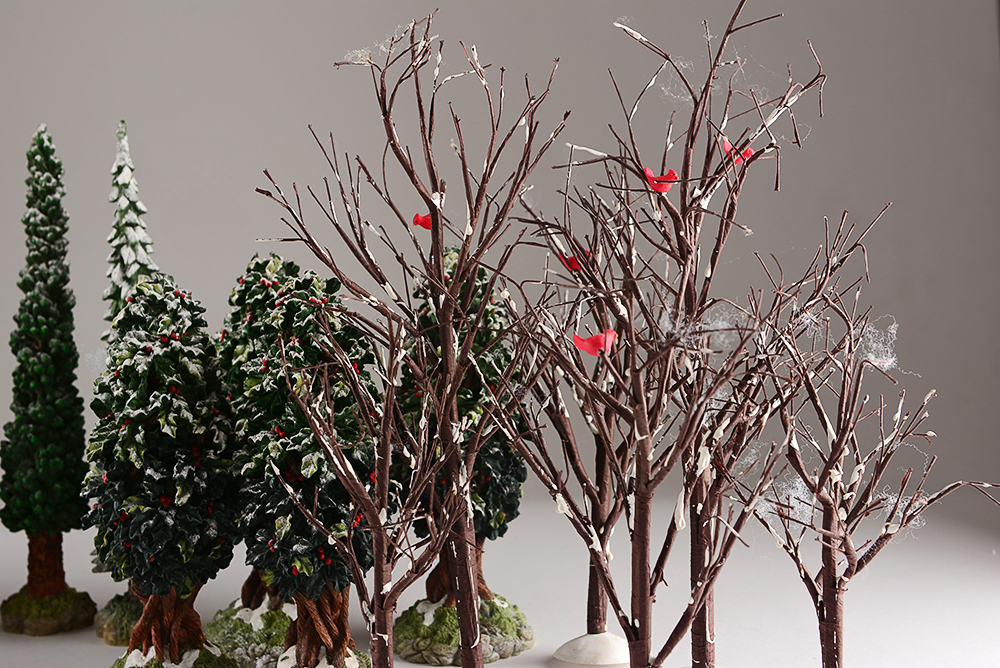 Miniature Porcelain Trees