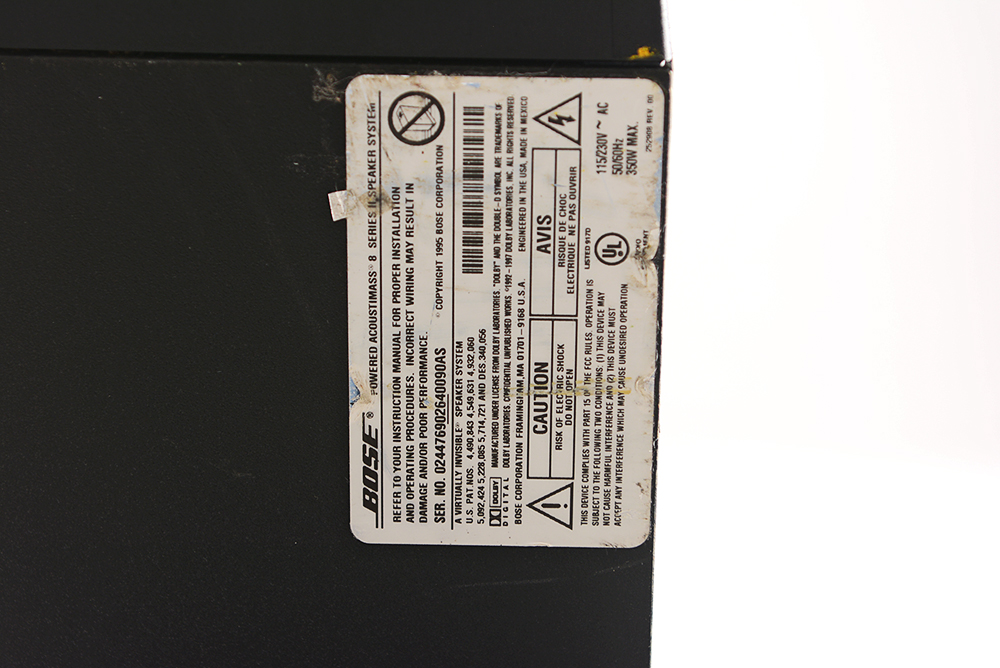 Bose Lifestyle Music System with Subwoofer