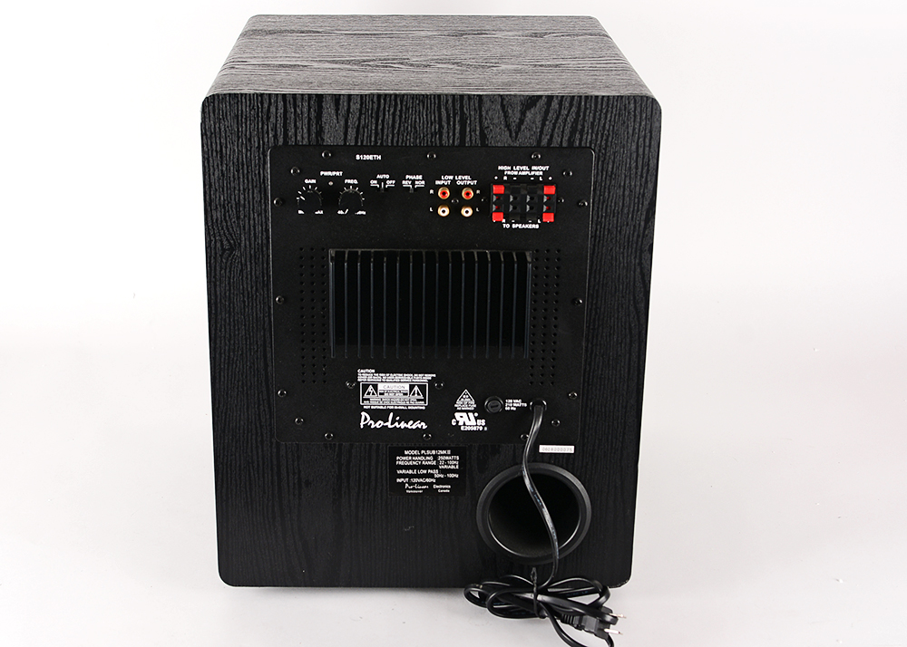 Twelve-Inch Pro-Linear Home Theater Subwoofer