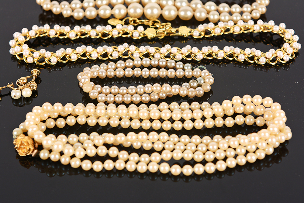 Coro and Other Faux Pearl Jewelry