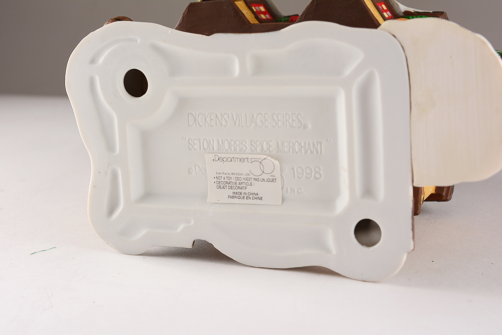 Heritage Village Seton Morris Spice Merchant Porcelain House