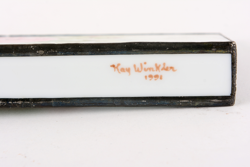 Kay Winkler Stained Glass Kaleidoscope