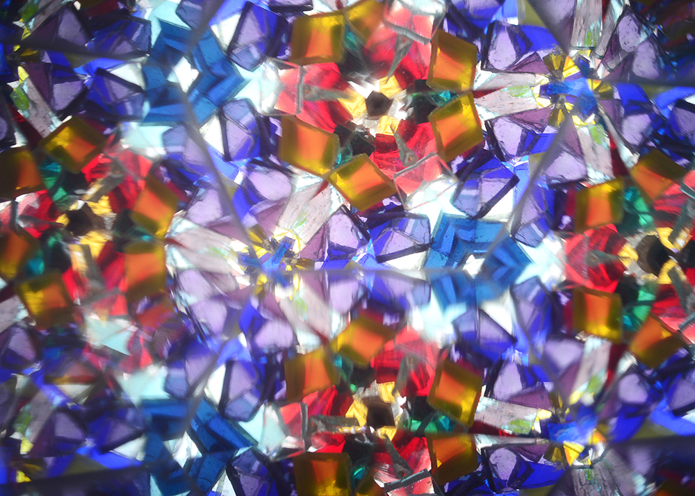 Kay Winkler Stained Glass Kaleidoscope