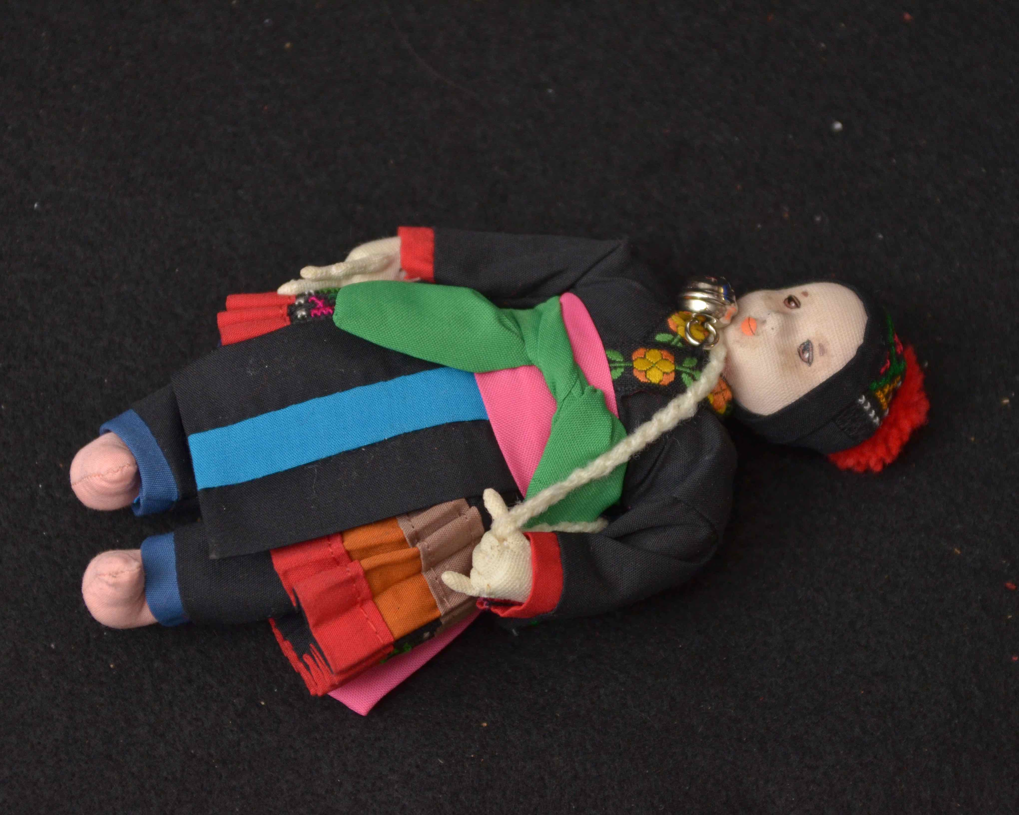 Assortment of "Hill Tribe" Dolls From Thailand