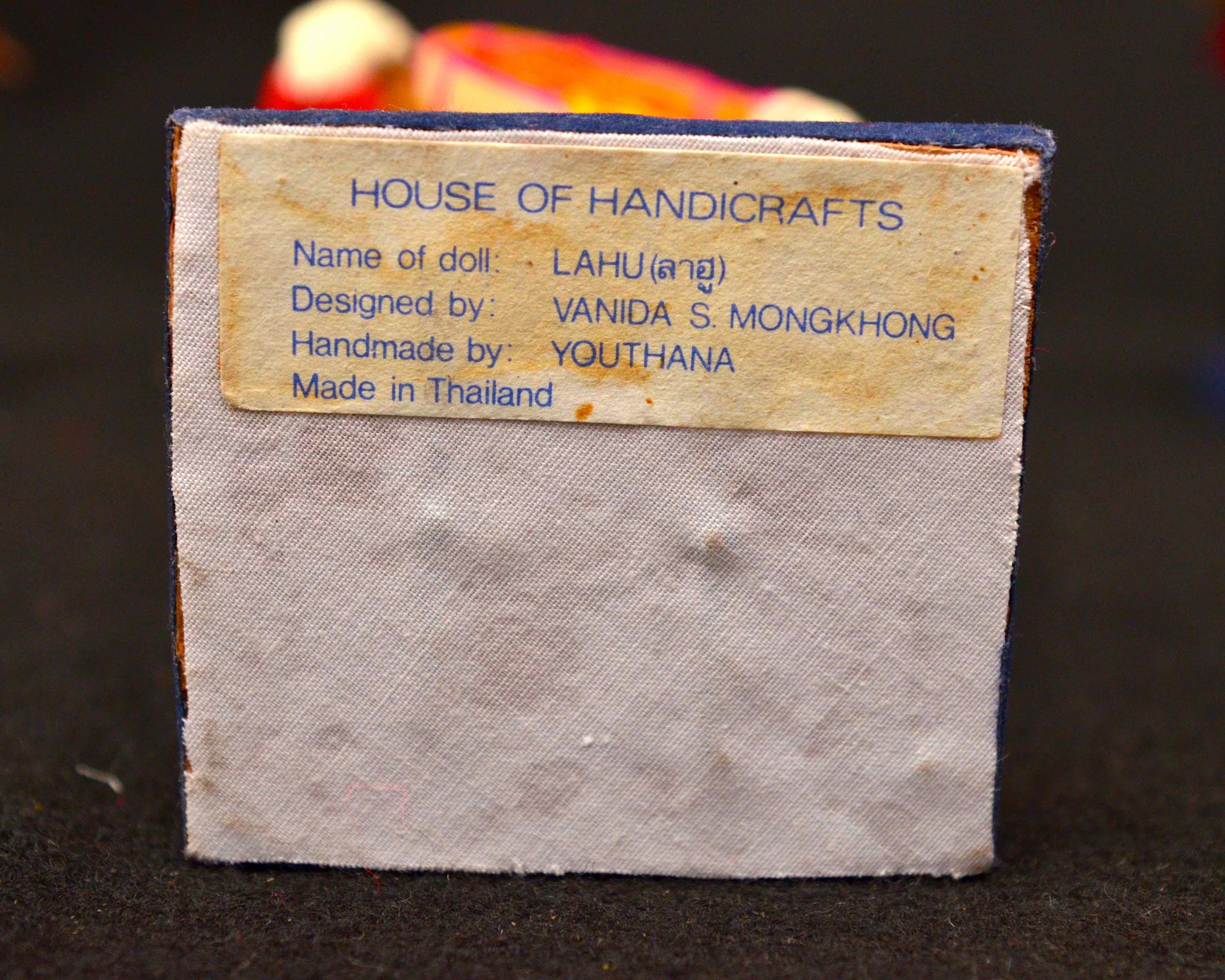 Assortment of "Hill Tribe" Dolls From Thailand