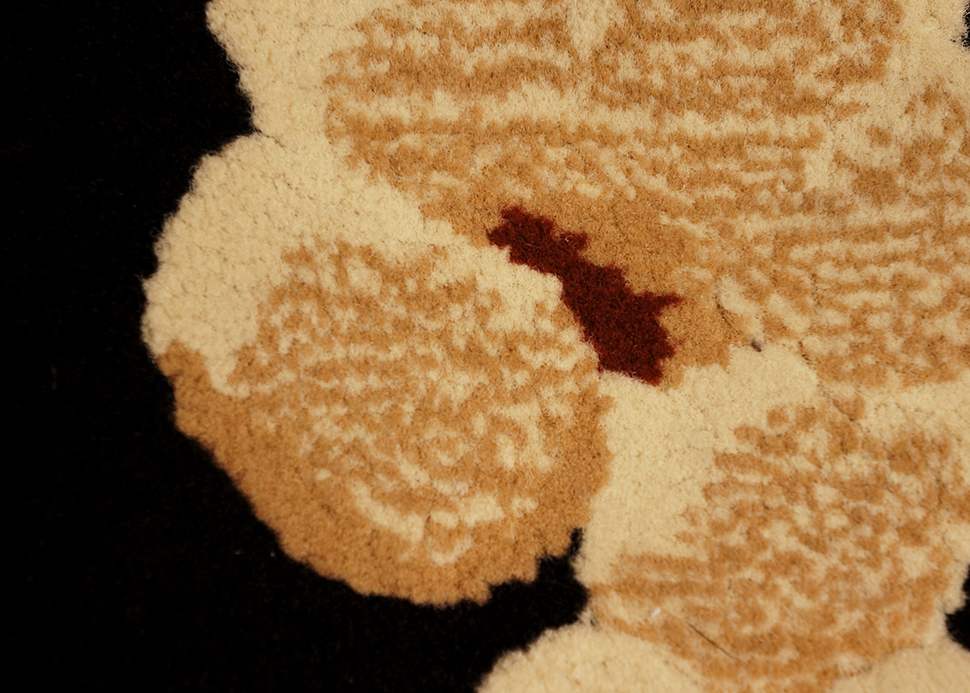 China Garden Motif Area Rug