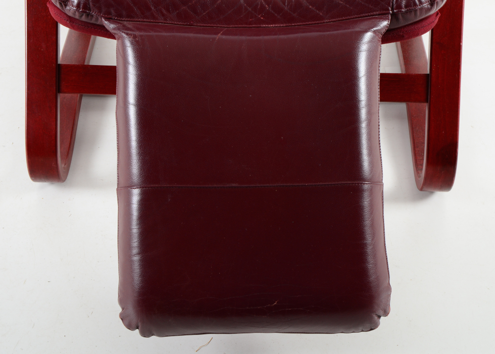 Signature "Backsaver" Leather Zero Gravity Chair