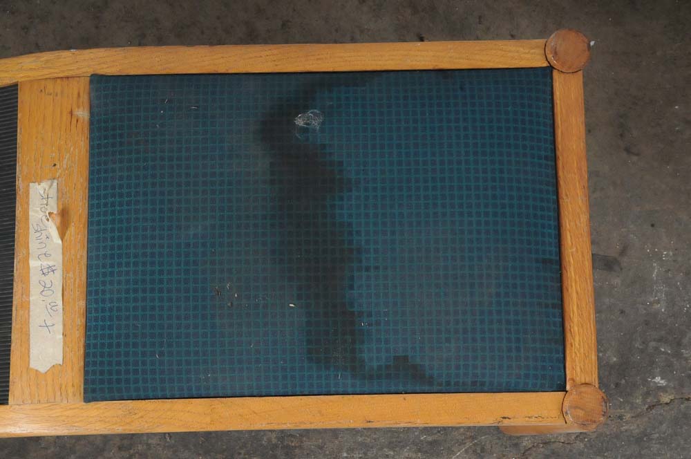 Vintage Shoe Shining Kit and Stand