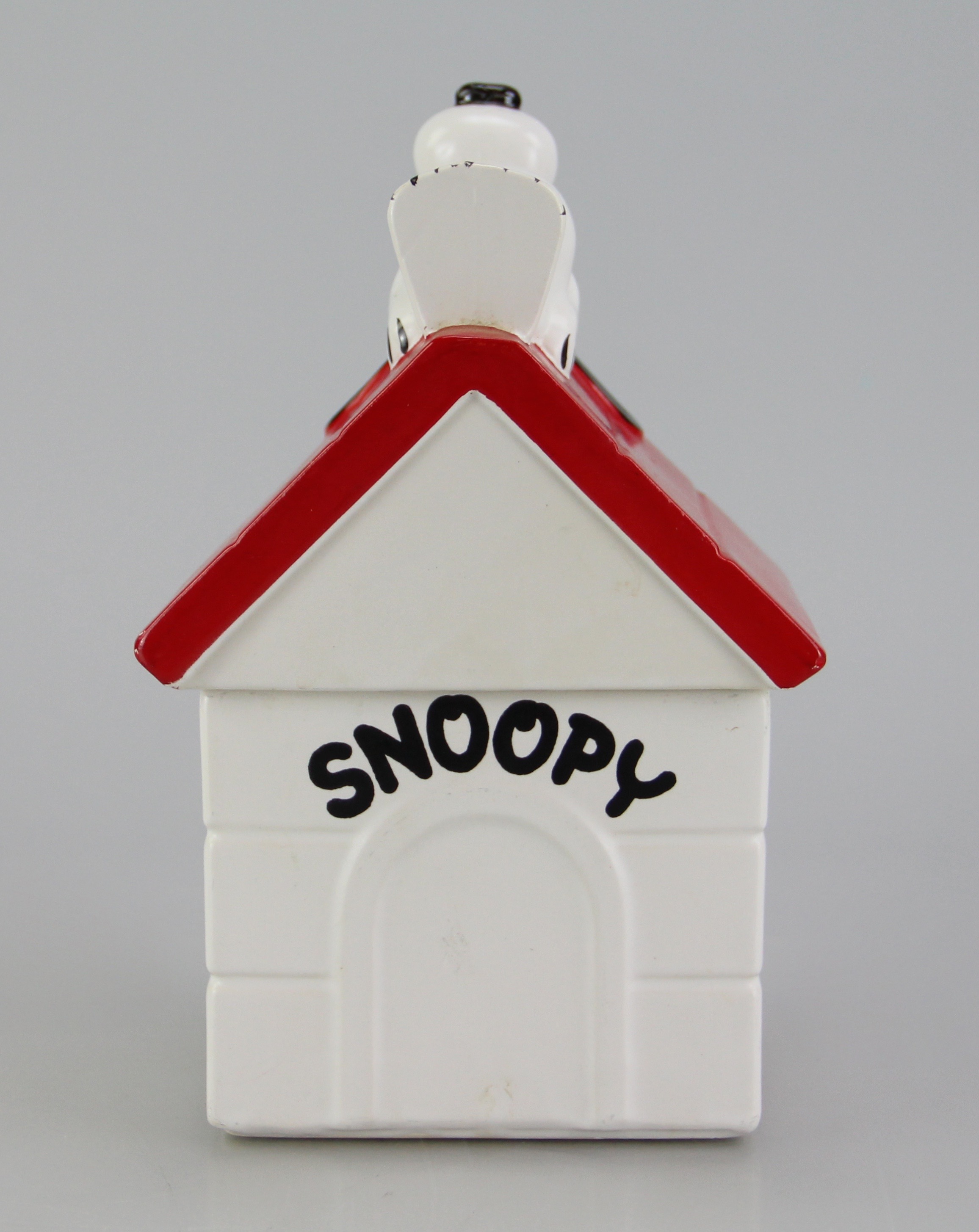 Vintage Cookie Jar with Snoopy and His Dog House