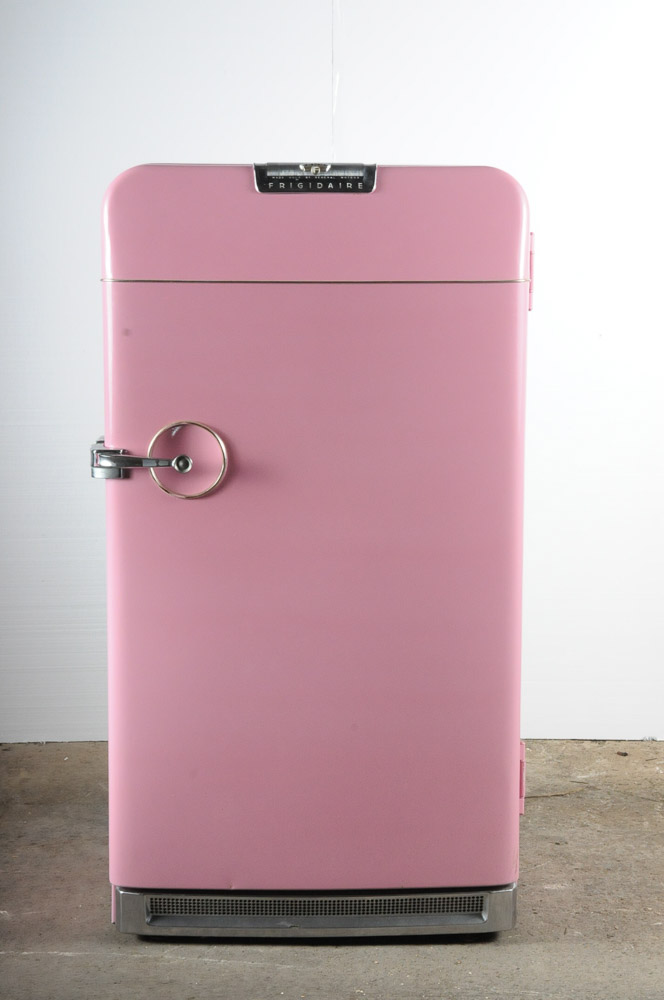 1949 Pink Frigidaire Refrigerator