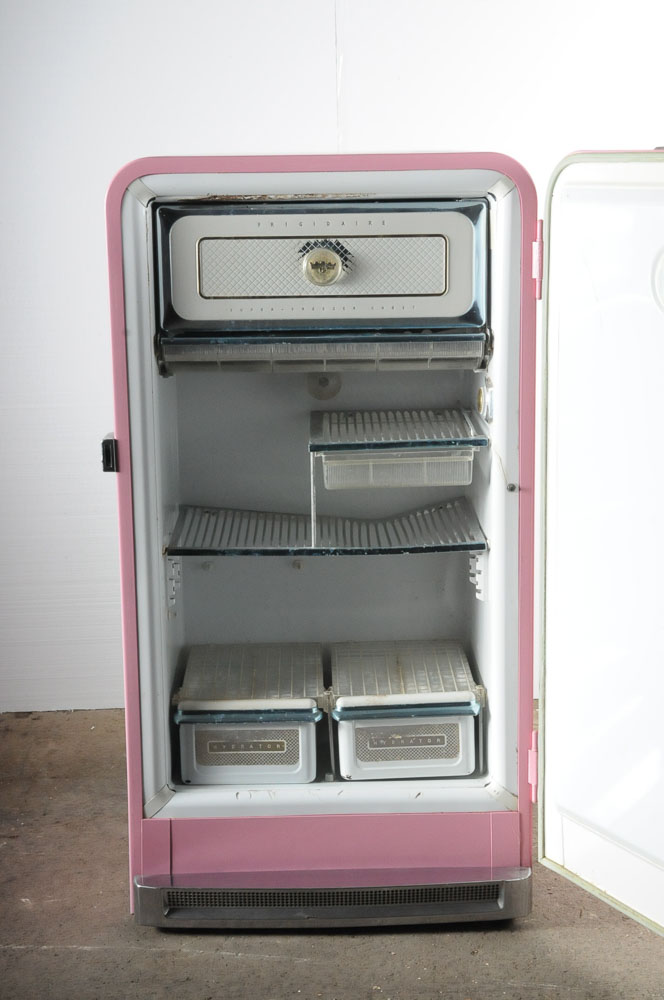 1949 Pink Frigidaire Refrigerator