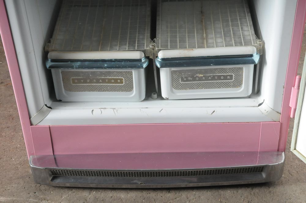 1949 Pink Frigidaire Refrigerator
