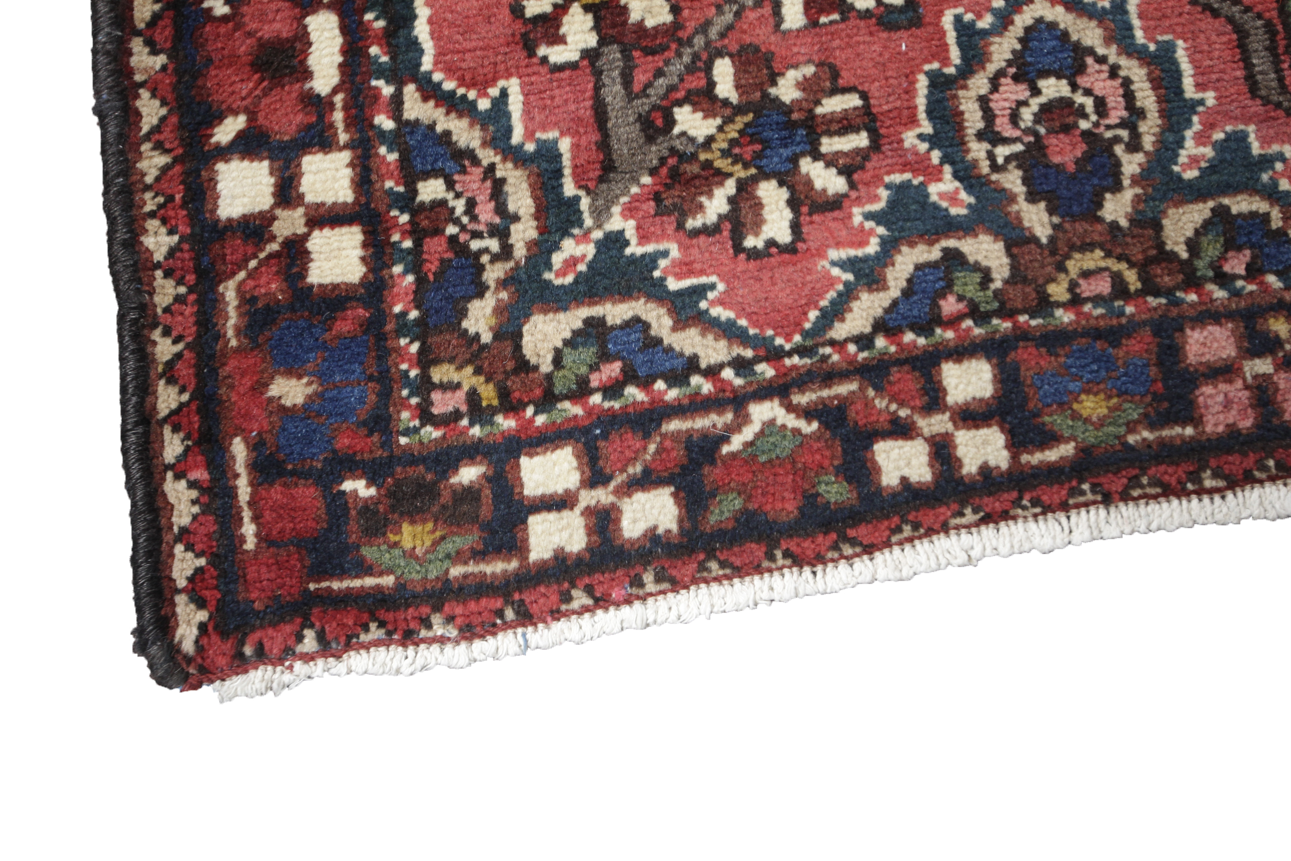 Hand-Knotted Persian Bakhtiar Area Rug
