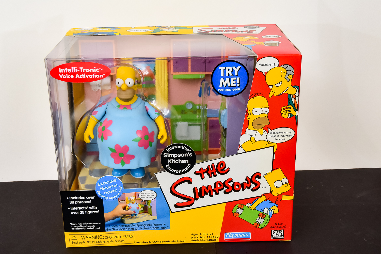 Assortment of Simpson Toys