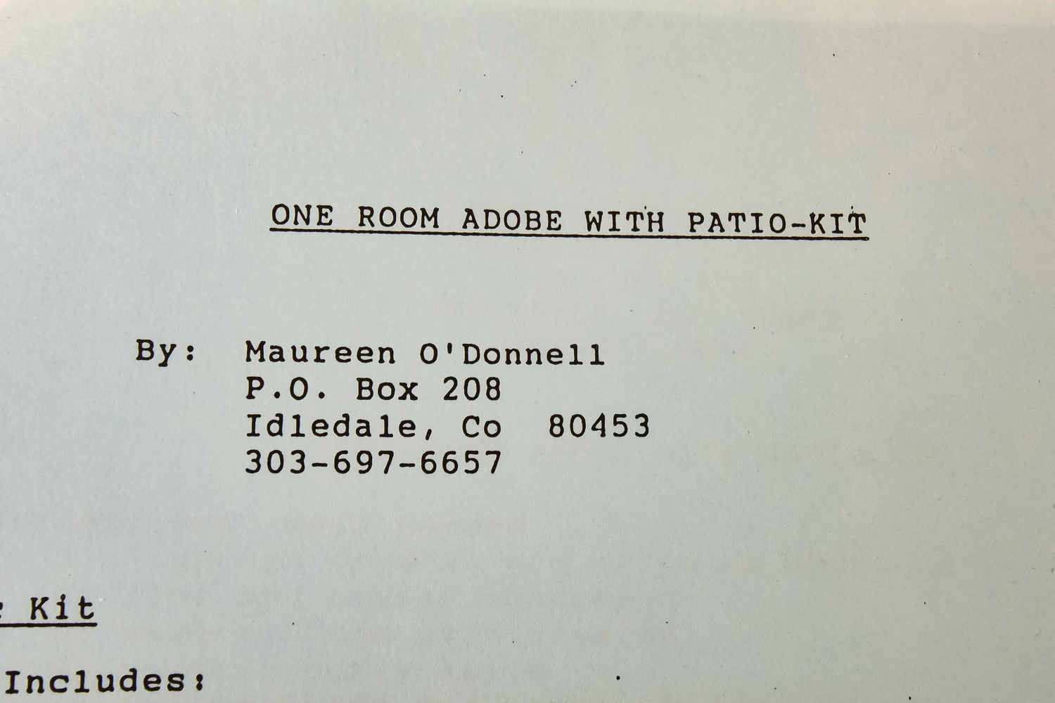 Houseworks Scale Model House Kits