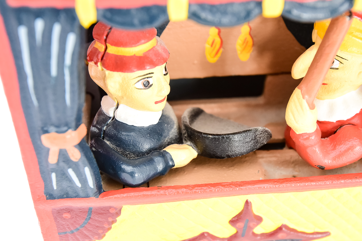 Punch and Judy Cast Iron Bank