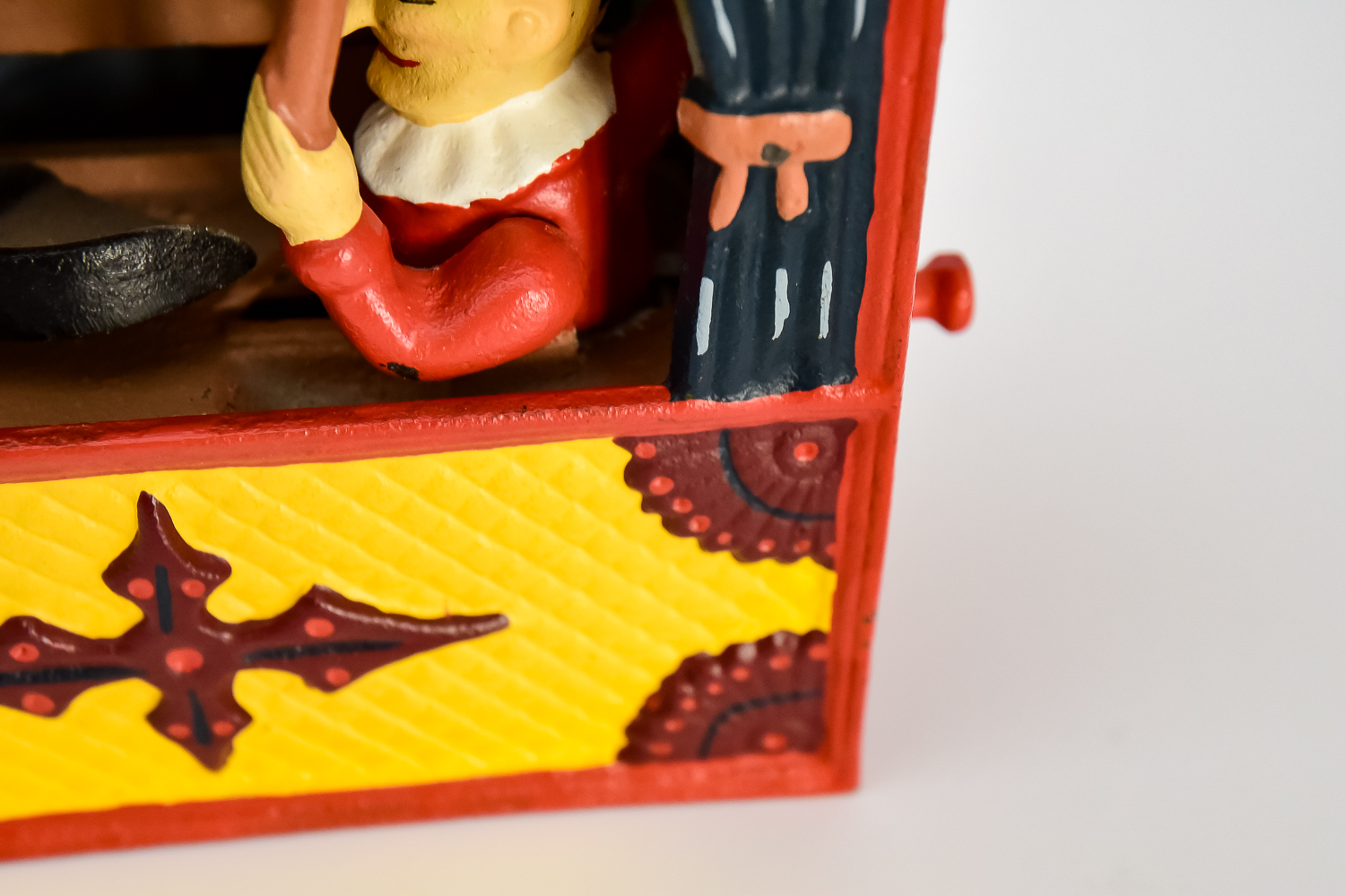 Punch and Judy Cast Iron Bank