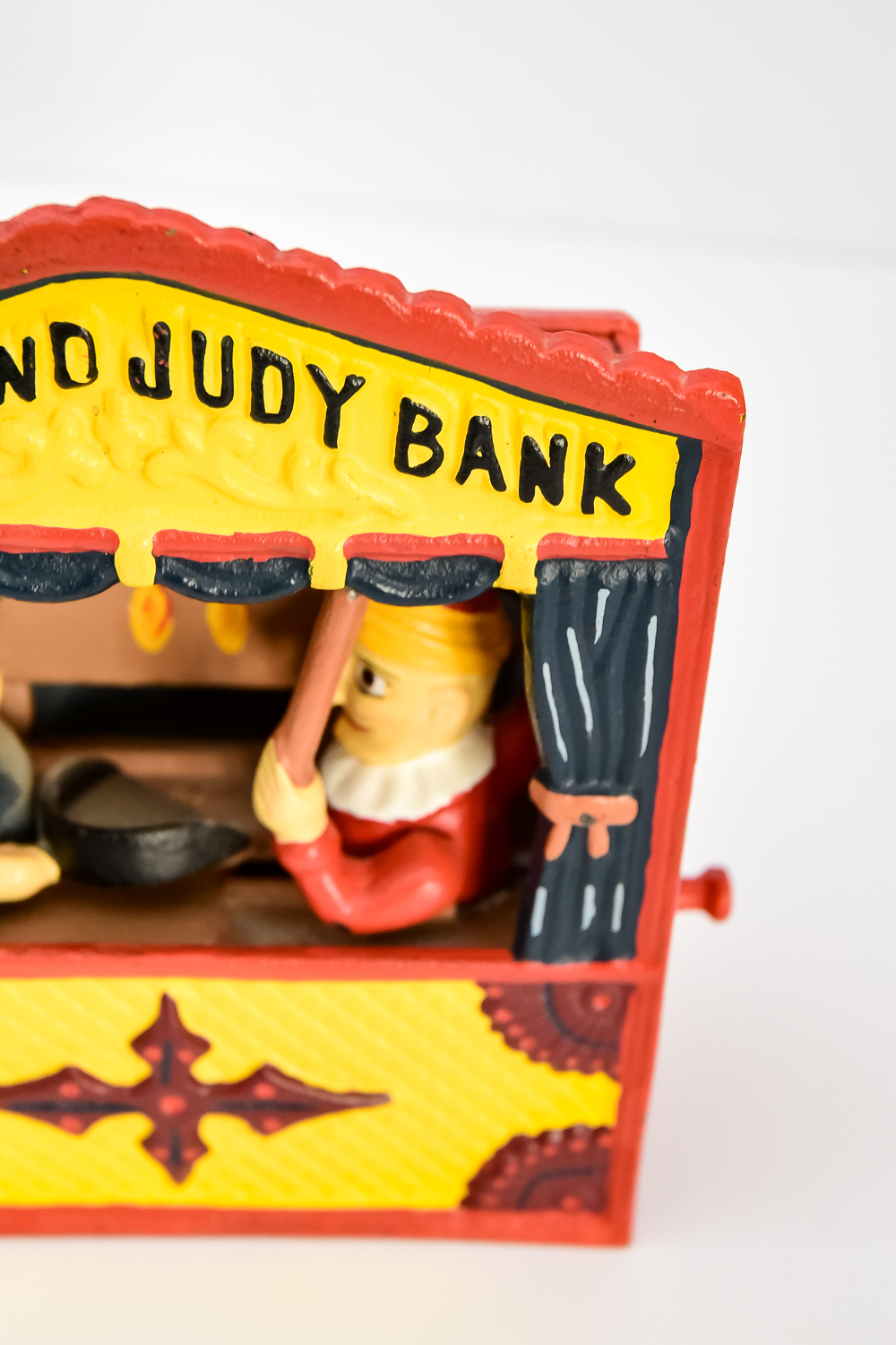 Punch and Judy Cast Iron Bank